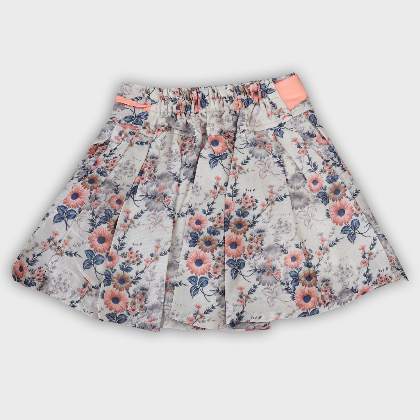 Girls Skirt Set - PEACH 2682