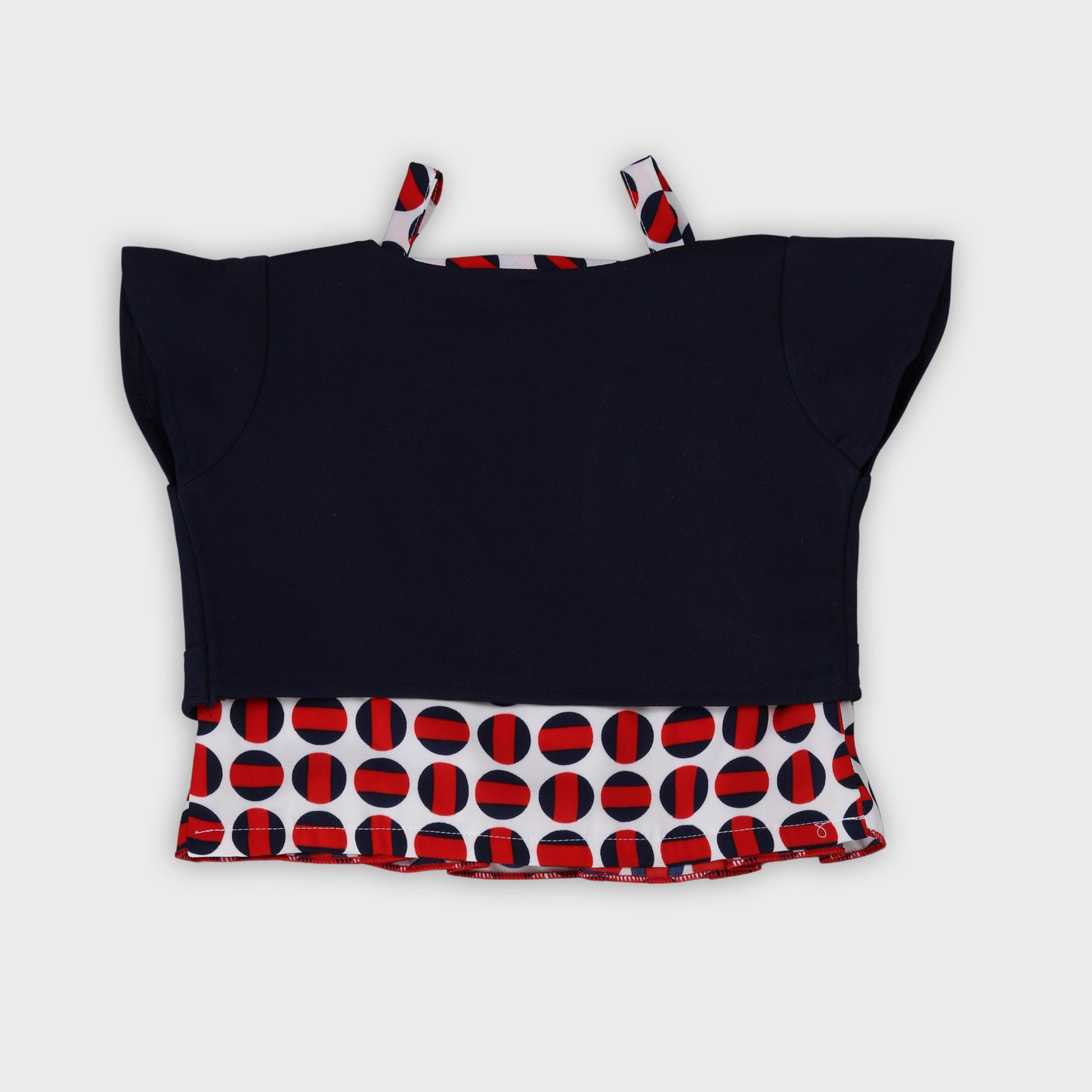 Girls Capri Set - Red 2669