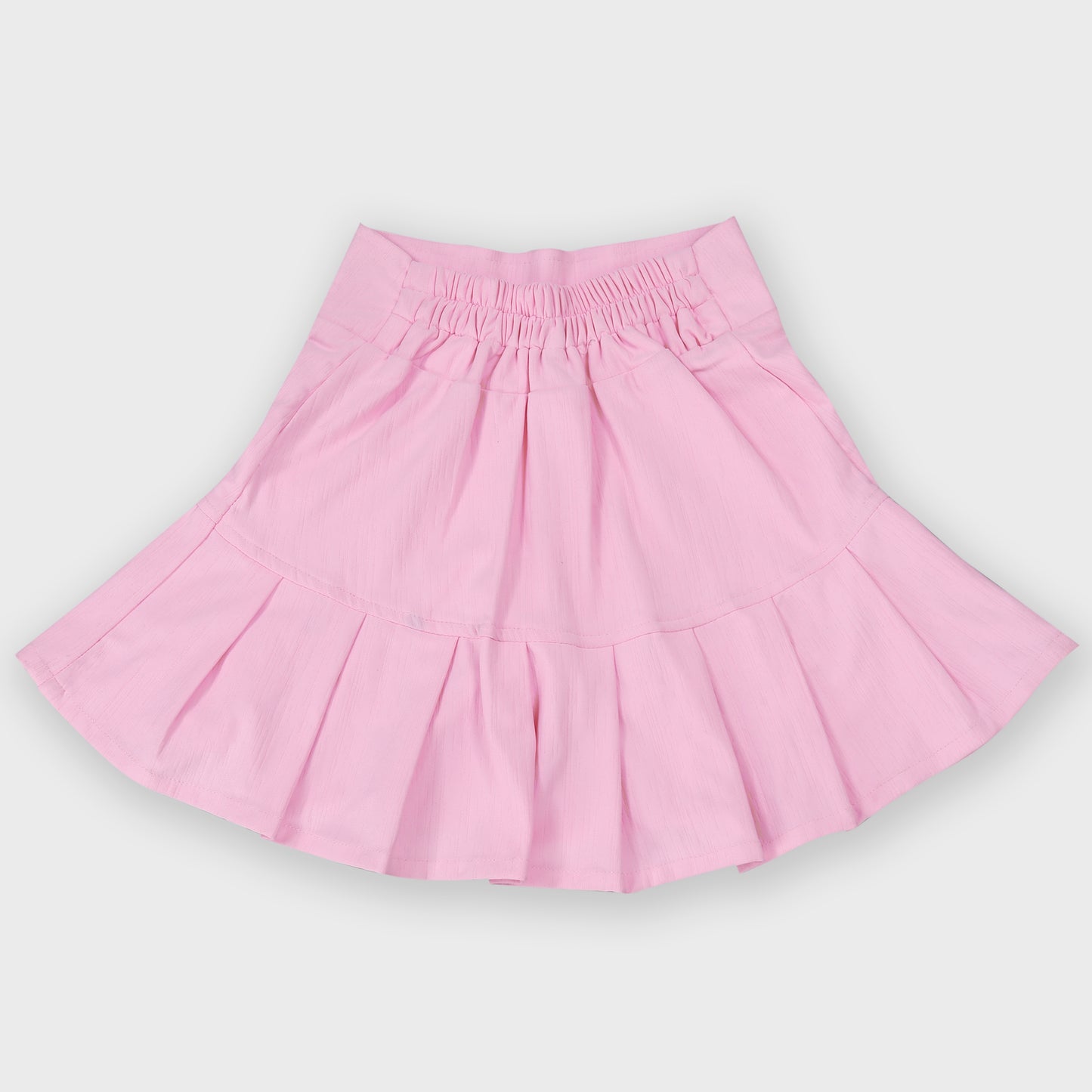Girls Pink Skirt Set - 2683