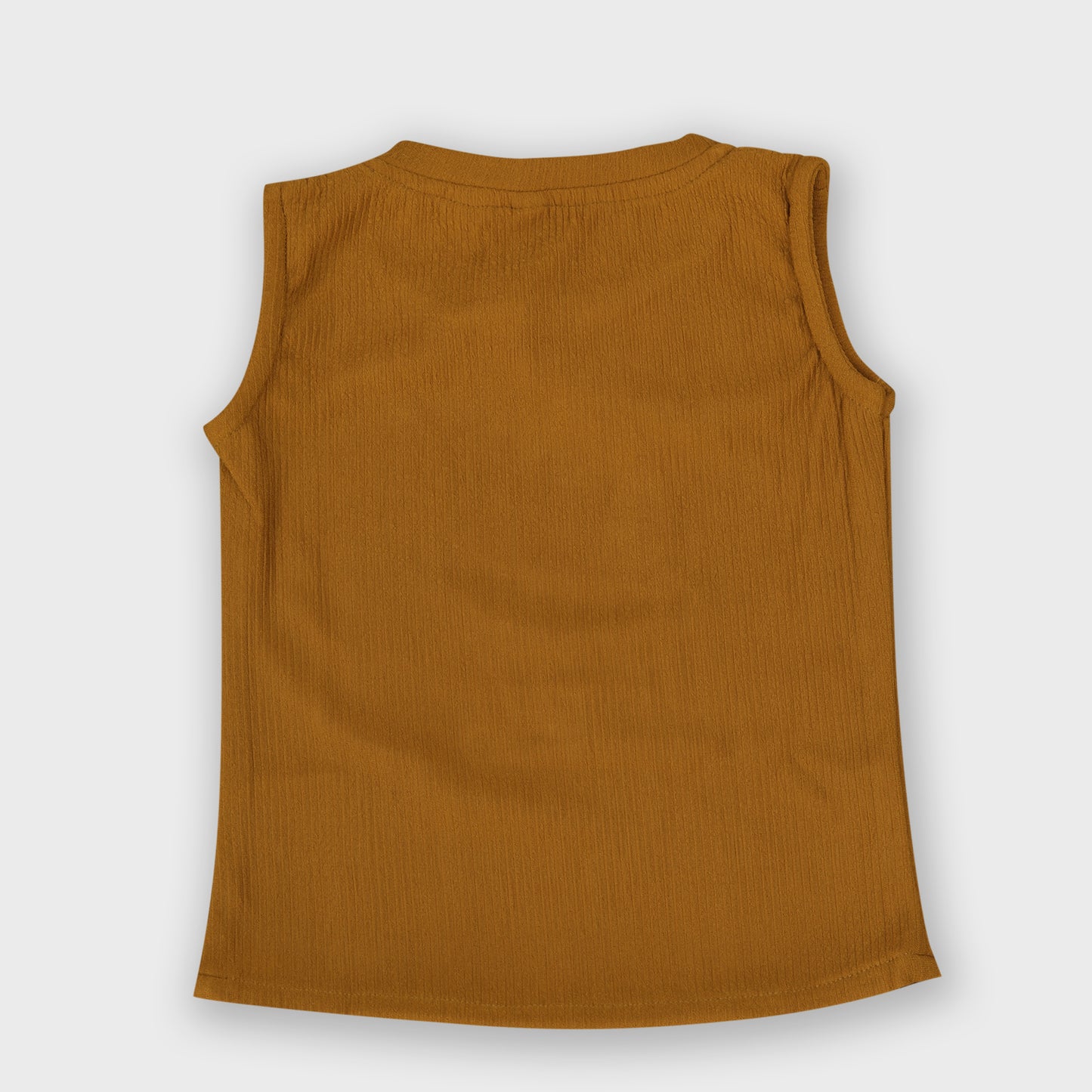 Girls Shorts Set - MUSTARD 2623-A