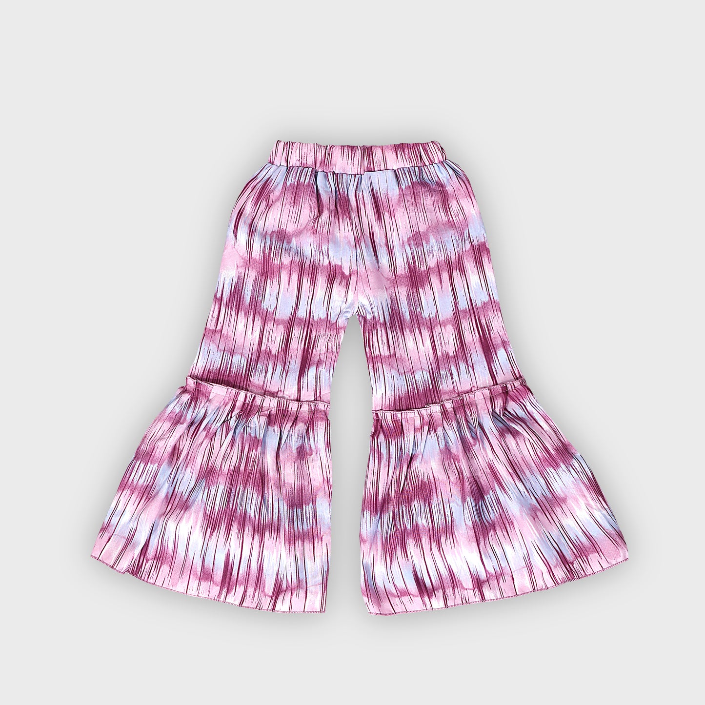 Girls Wine Culottes Set - 2236