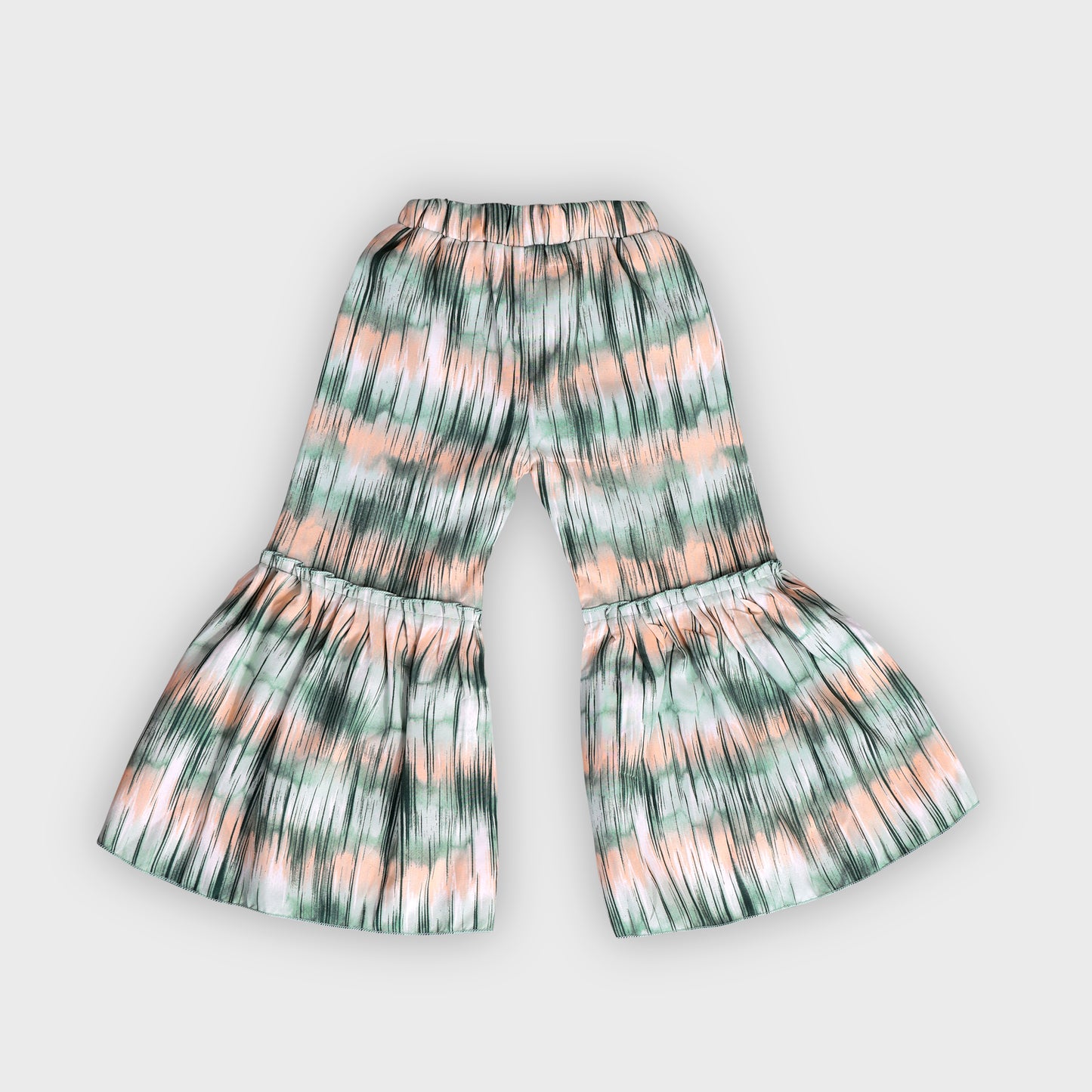 Girls Green Culottes Set - 2236