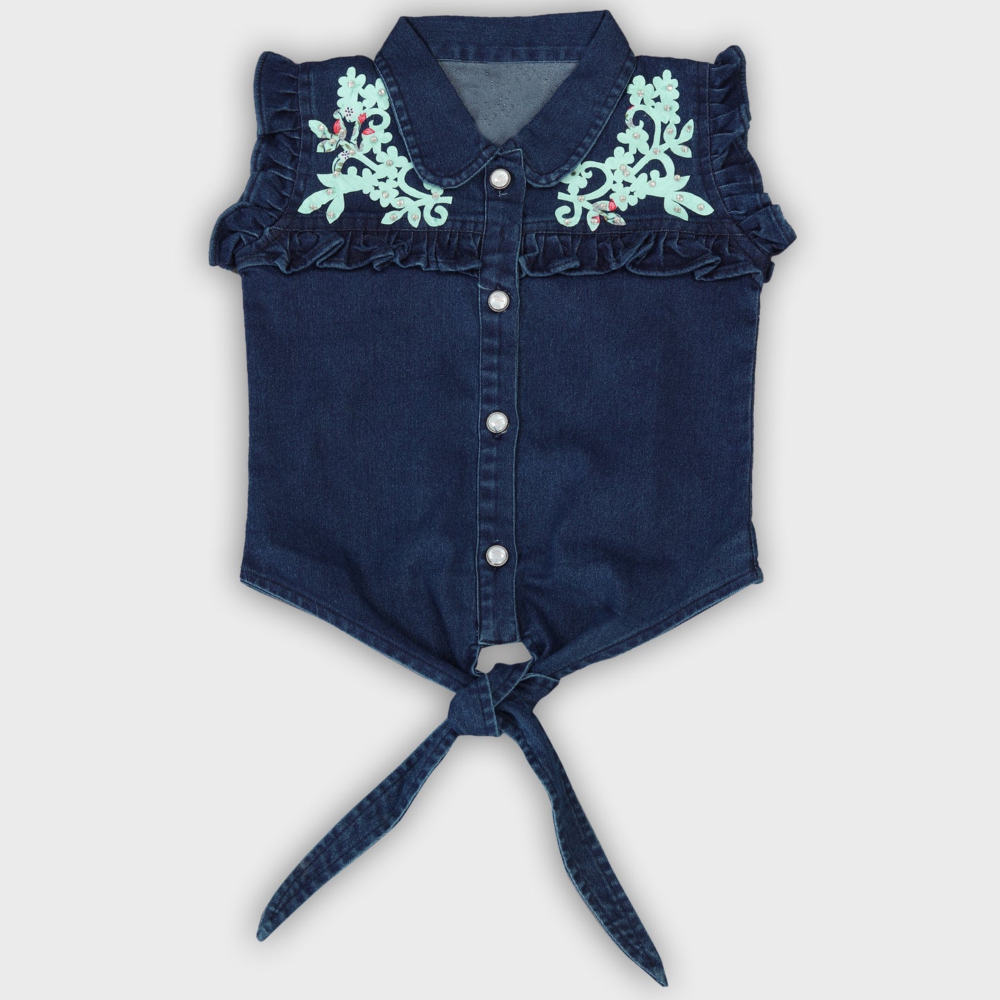 Girls Skirt Set - BLUE  2721