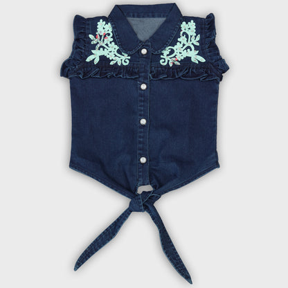 Girls Skirt Set - BLUE  2721