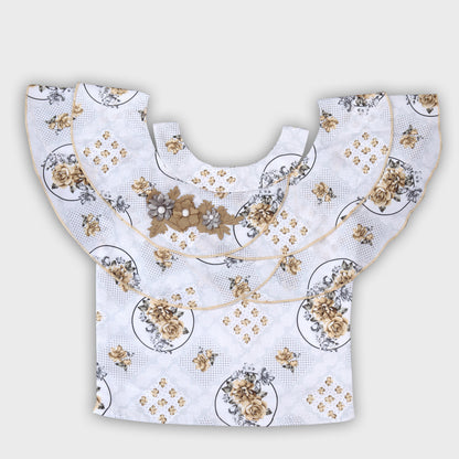 Girls Skirt Set - CHIKU  2659-A