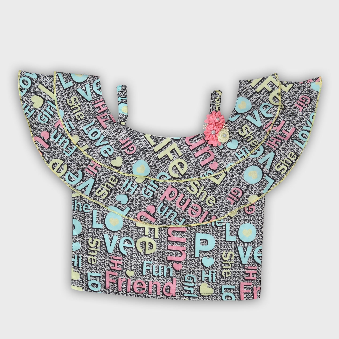 Girls Skirt Set - PINK 2666