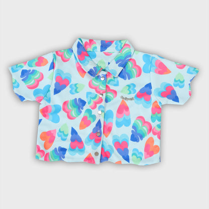 Girls Skirt Set - BLUE 2231