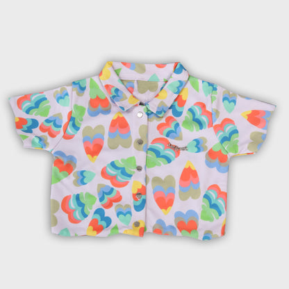 Girls Skirt Set  - PURPLE 2231