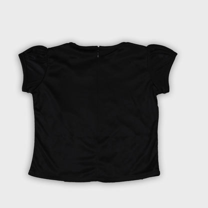 Girls Cotton Skirt Set- Black 2744