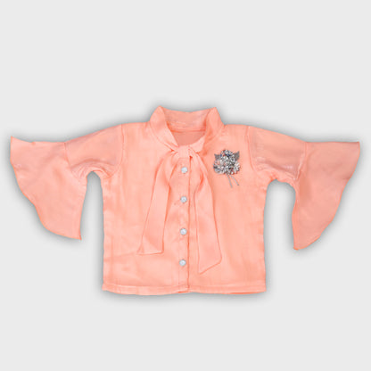 Girls Skirt Set - PEACH 2682