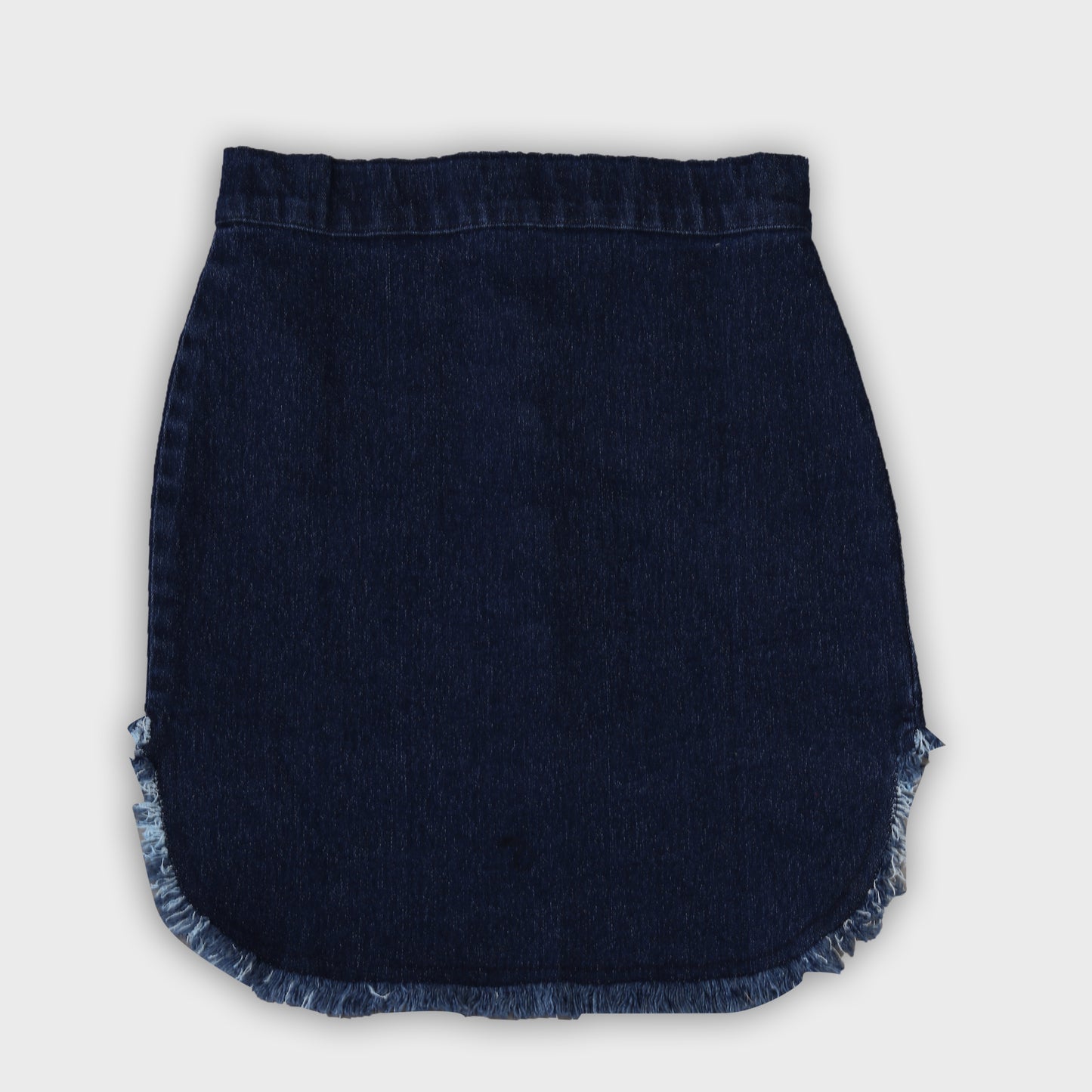 Girls Dark Blue Denim Skirt Set - 2717