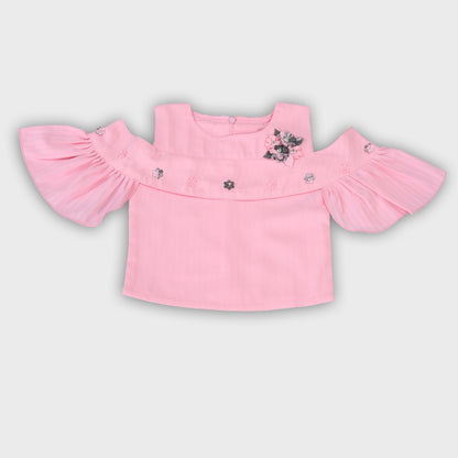 Girls Skirt Set - PINK 2698