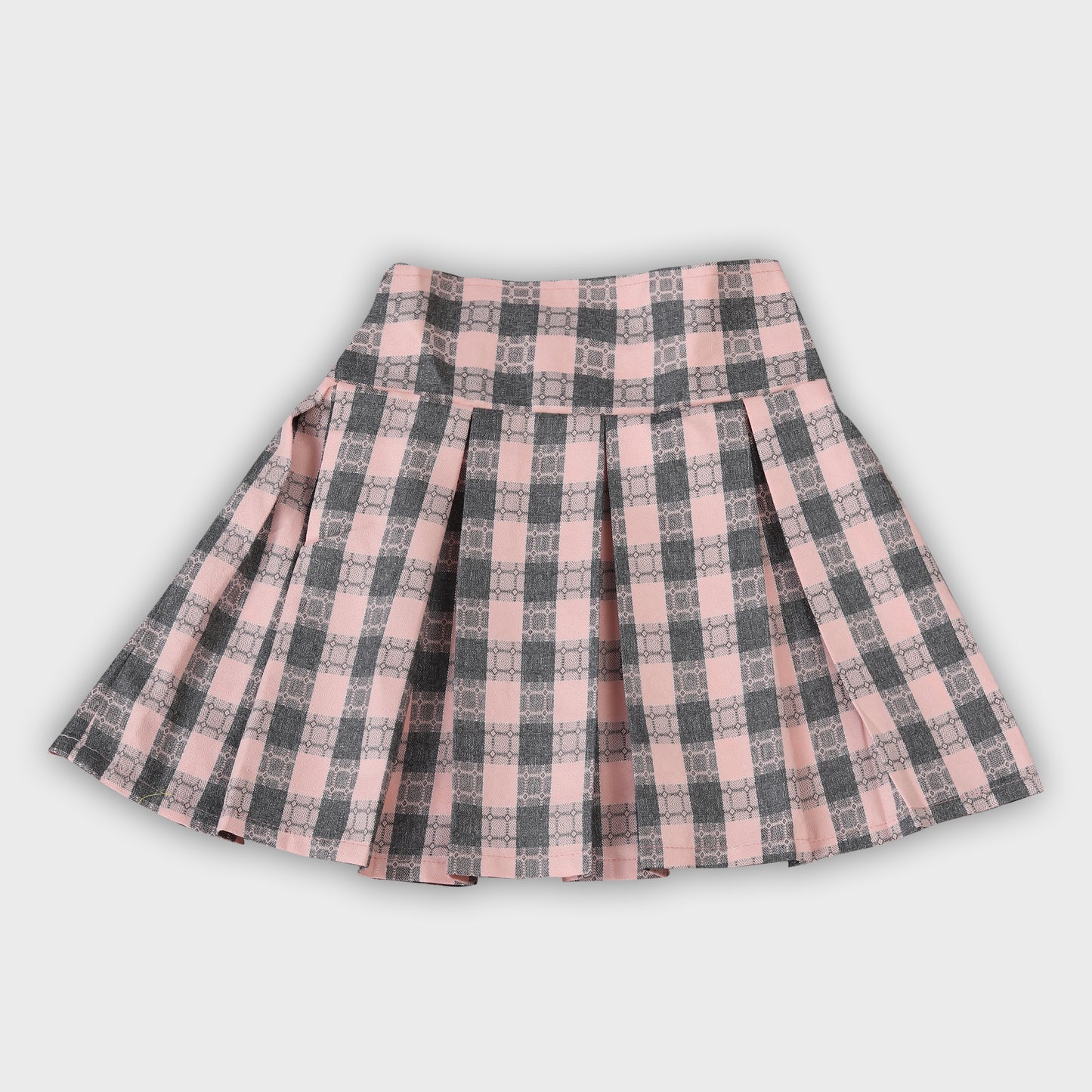 Girls Skirt Set - PEACH  2698