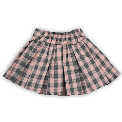 Girls Skirt Set - PEACH  2698