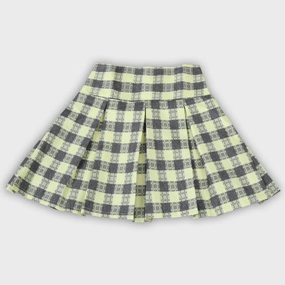 Girls Skirt Set  - LEMON 2698