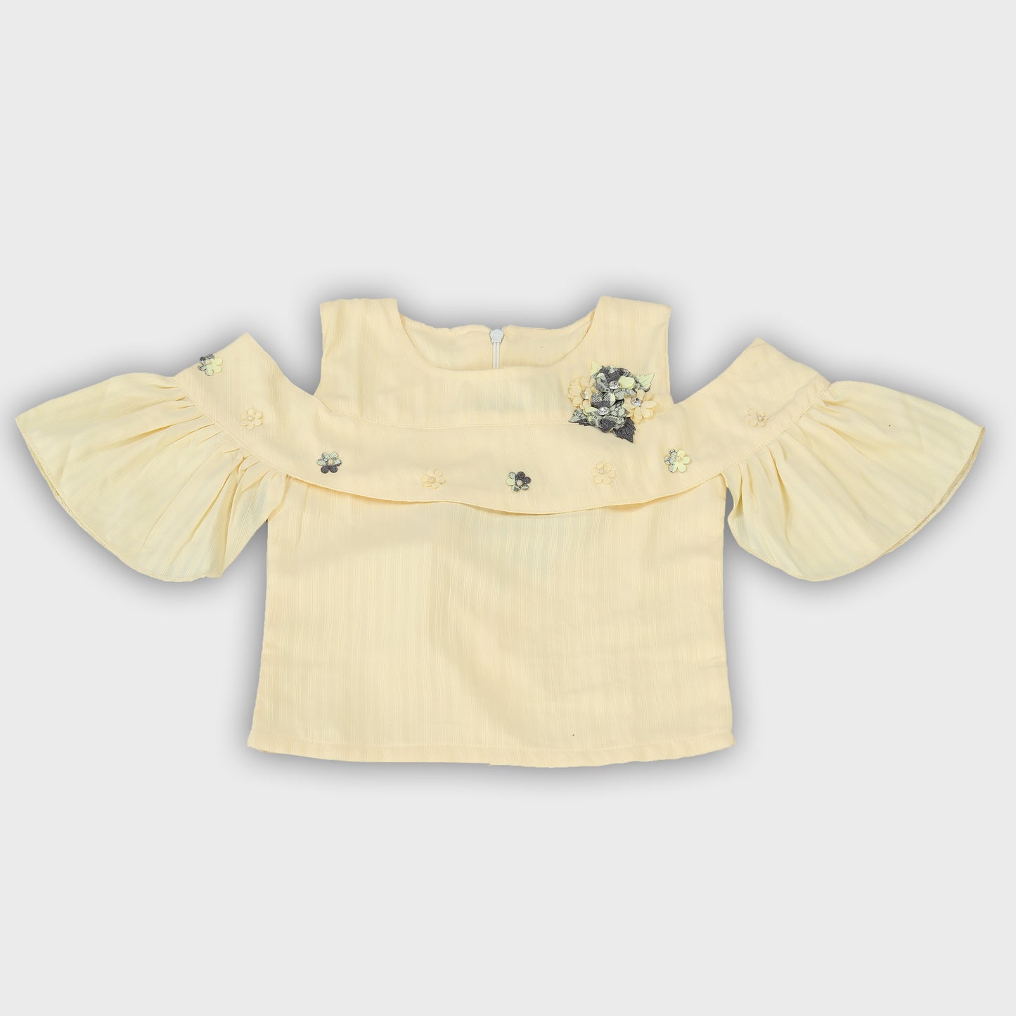 Girls Skirt Set  - LEMON 2698