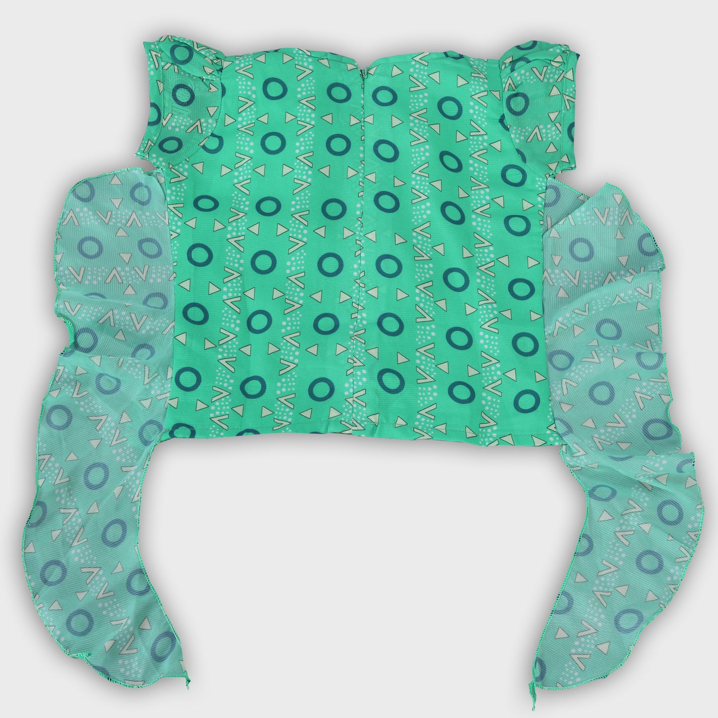 Girls Skirt Set - GREEN 2720