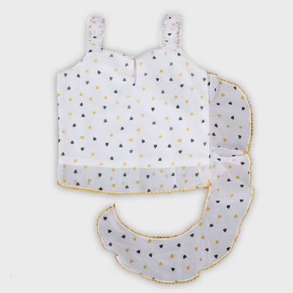 Girls Lemon Shorts Set  - 2739