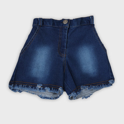 Girls green Shorts Set  - 2739