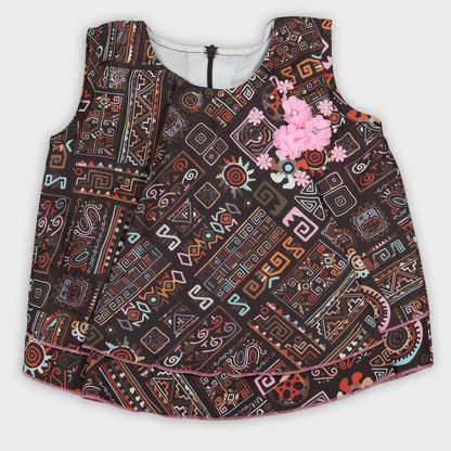 Girls Pink Shorts Set  - 2649