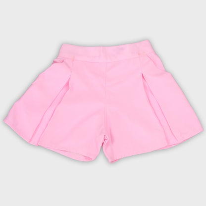 Girls Pink Shorts Set  - 2649