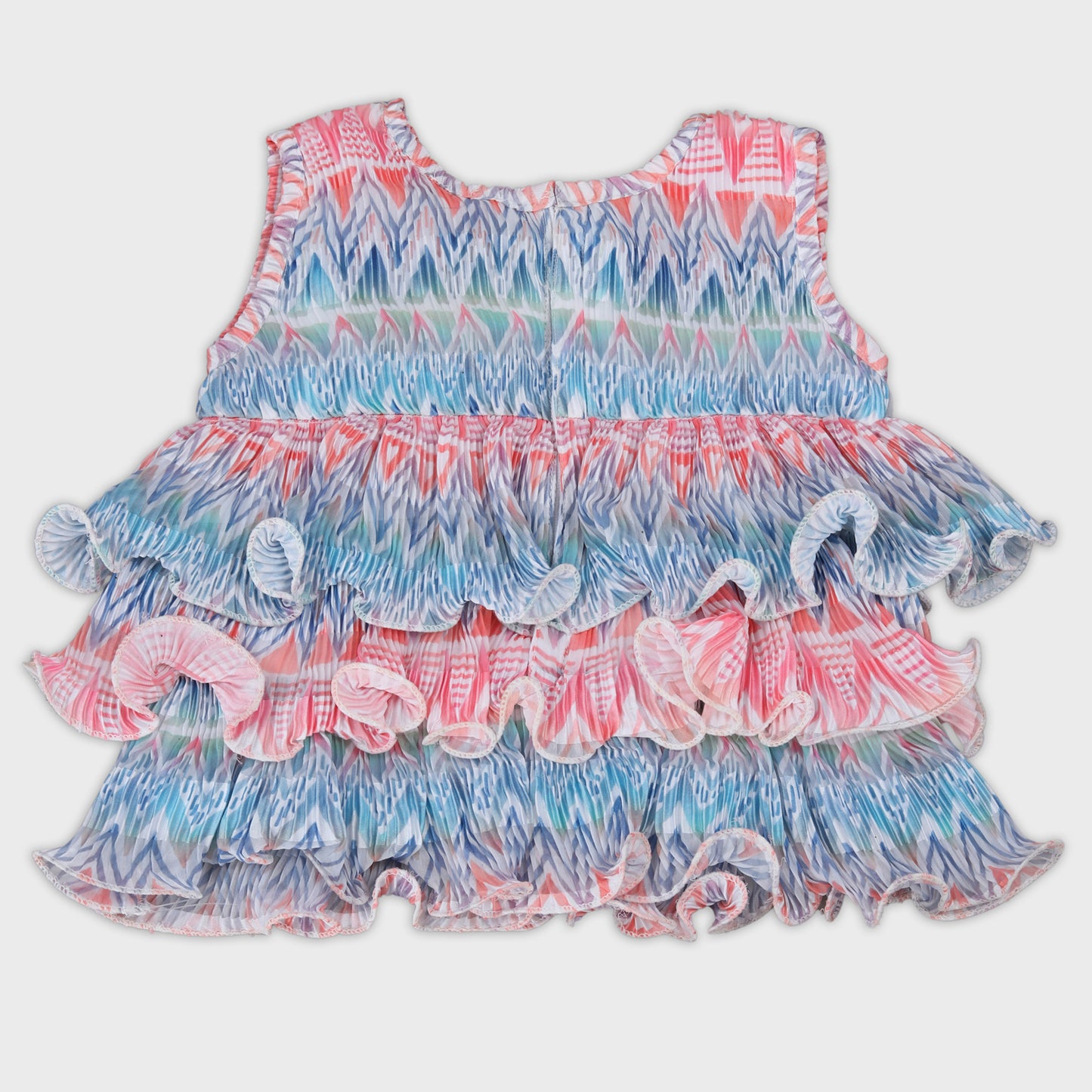 Girls Multicolor Capri Set - 2735