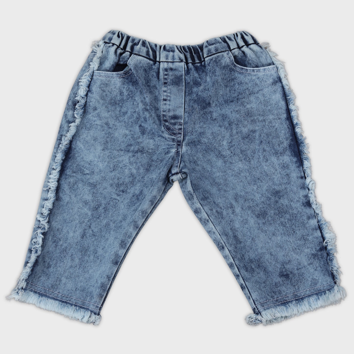 Girls Multicolor Capri Set - 2735