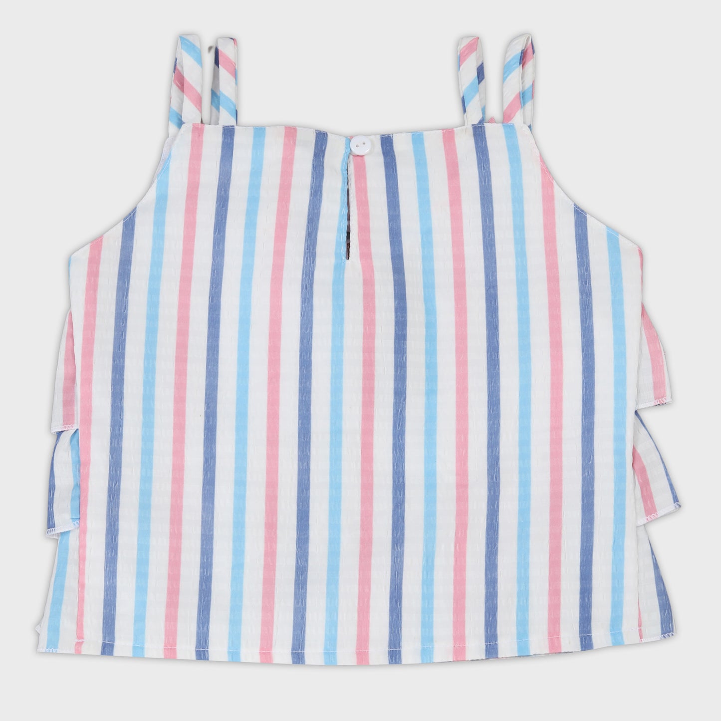 Girls Blue Capri Set - 2713