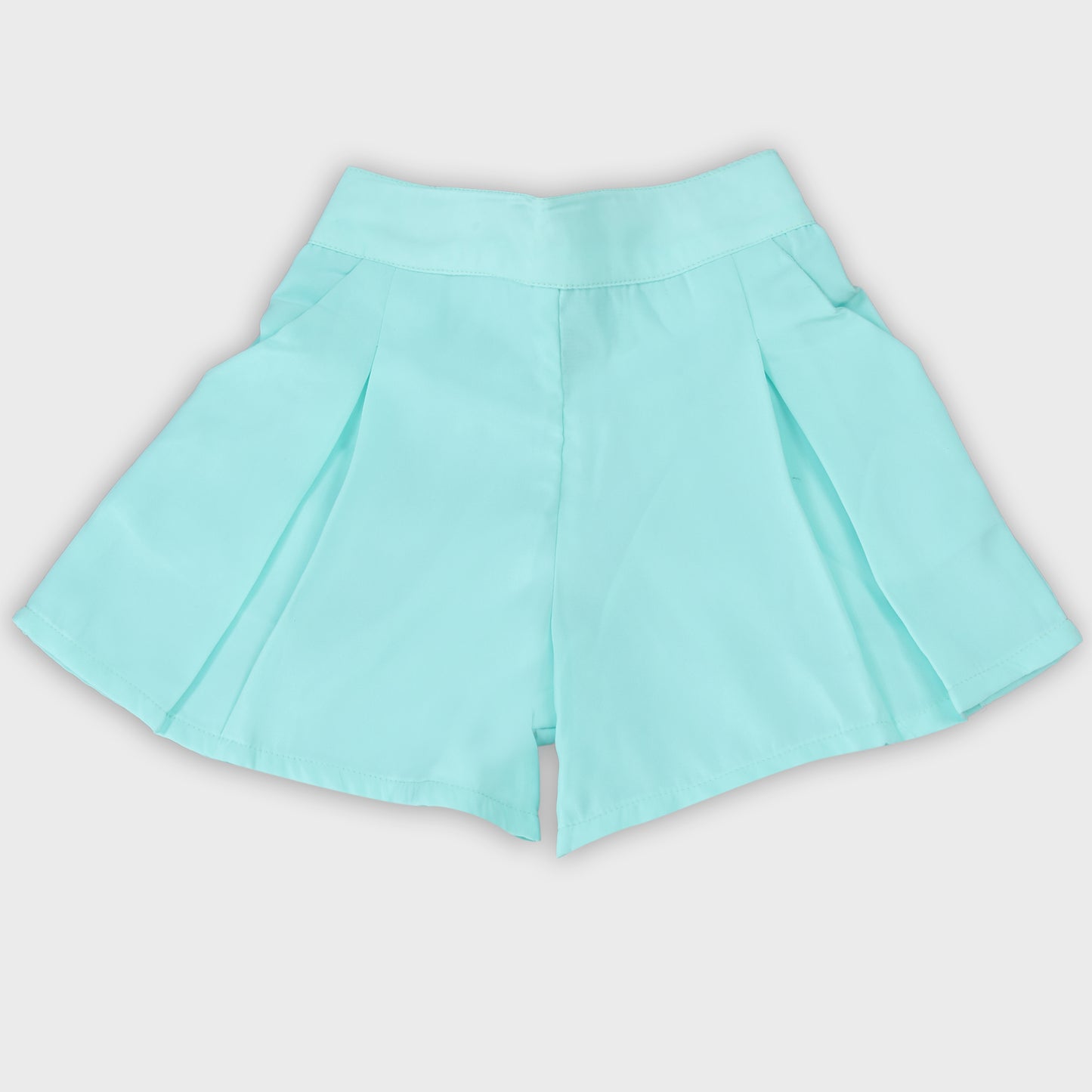 Girls Green Shorts Set  - 2649