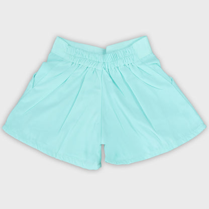 Girls Green Shorts Set  - 2649