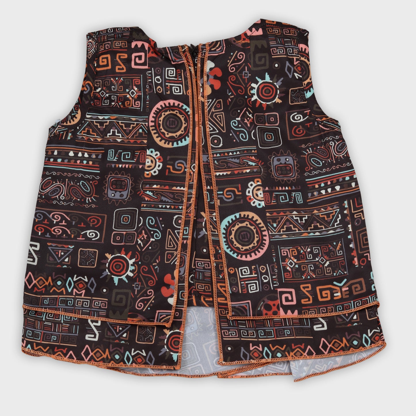 Girls Peach Shorts Set  - 2649