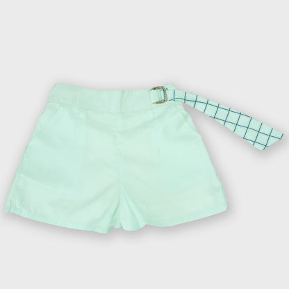 Girls Shorts Set - GREEN  2686