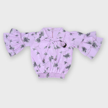 Girls Capri Set - PURPLE 2733