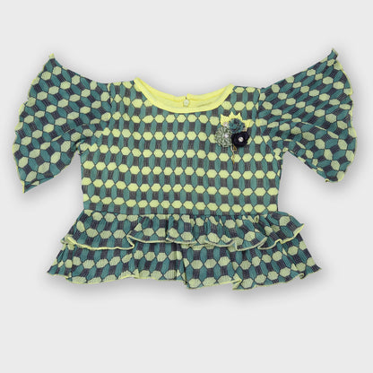 Girls Shorts Set  - LEMON 2695