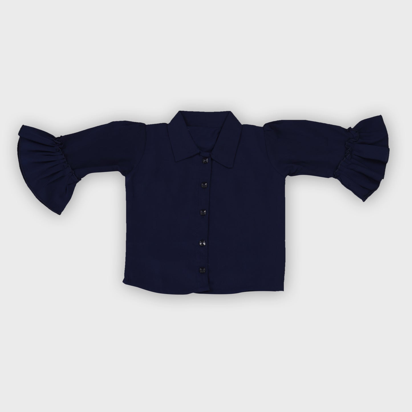 Girls Dungree Set - BLUE  2673