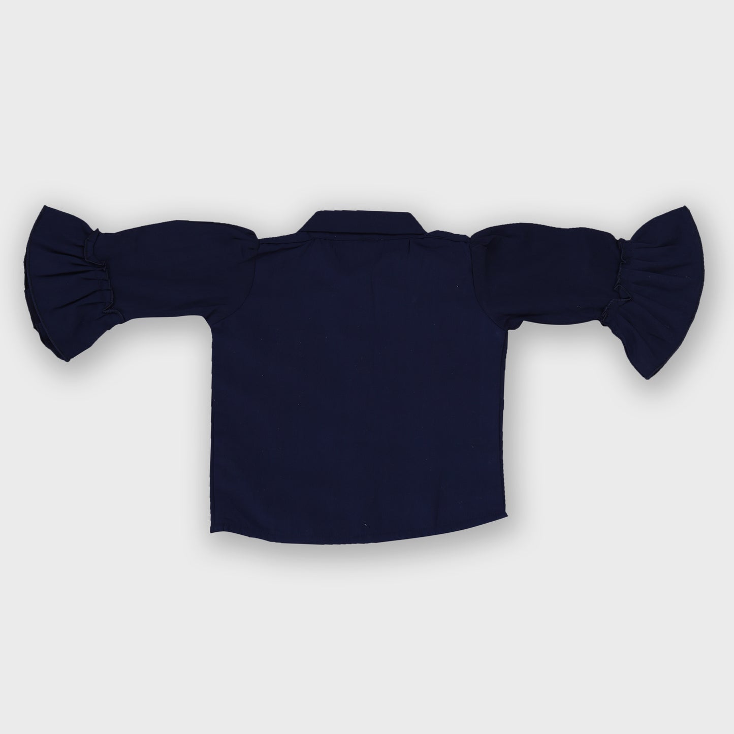 Girls Dungree Set - BLUE  2673