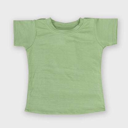 Girls  Dungree Set -  GREEN 2741