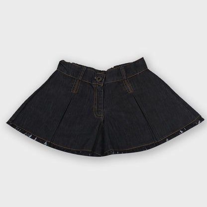 Girls Shorts Set - MUSTARD 2623-A