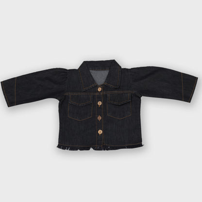 Girls Shorts Set - MUSTARD 2623-A