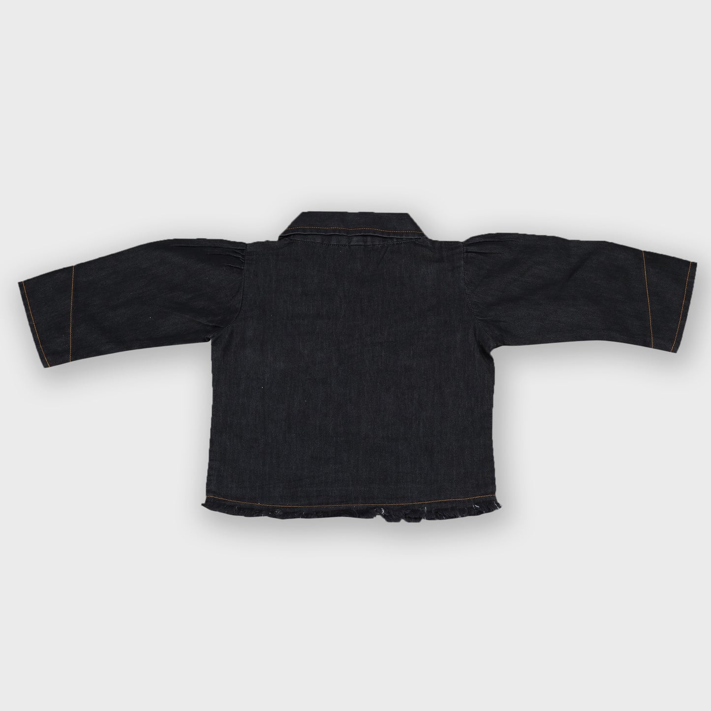 Girls Shorts Set - MUSTARD 2623-A