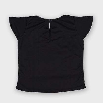 Girls Grey Dungree Set - 2639 A