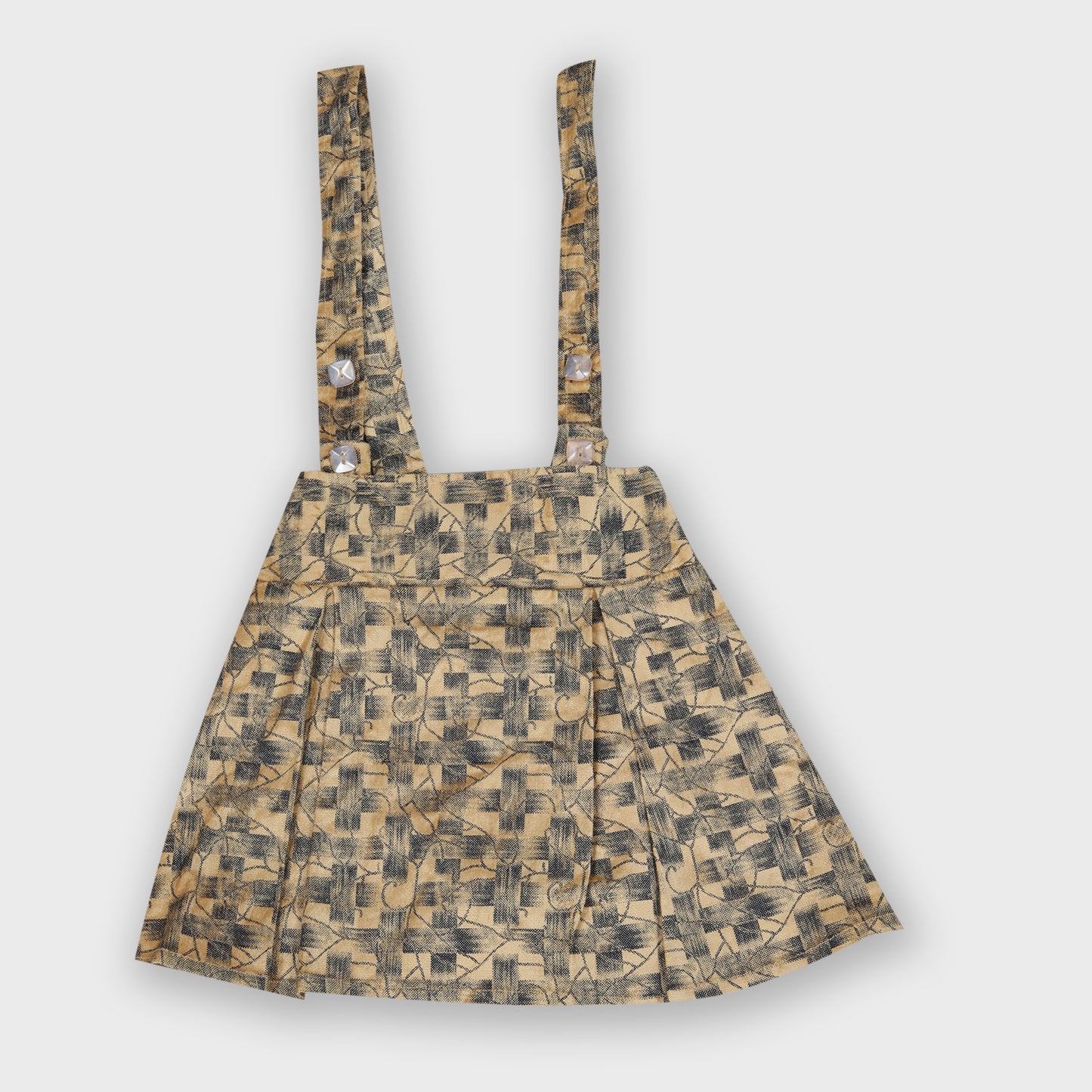 Girls Dungree Set - BLUE  2673