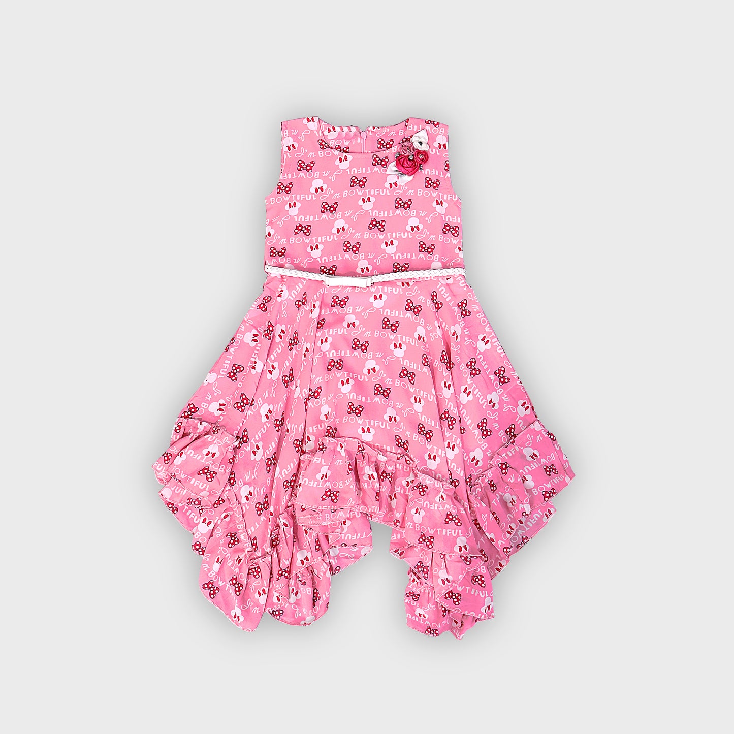 Girls Pink Dress - 2219