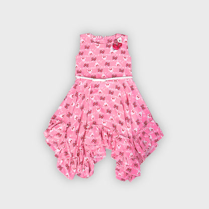 Girls Pink Dress - 2219