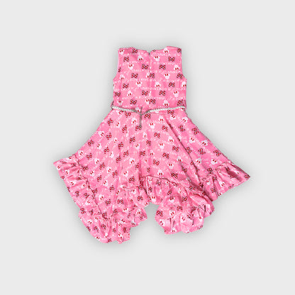 Girls Pink Dress - 2219