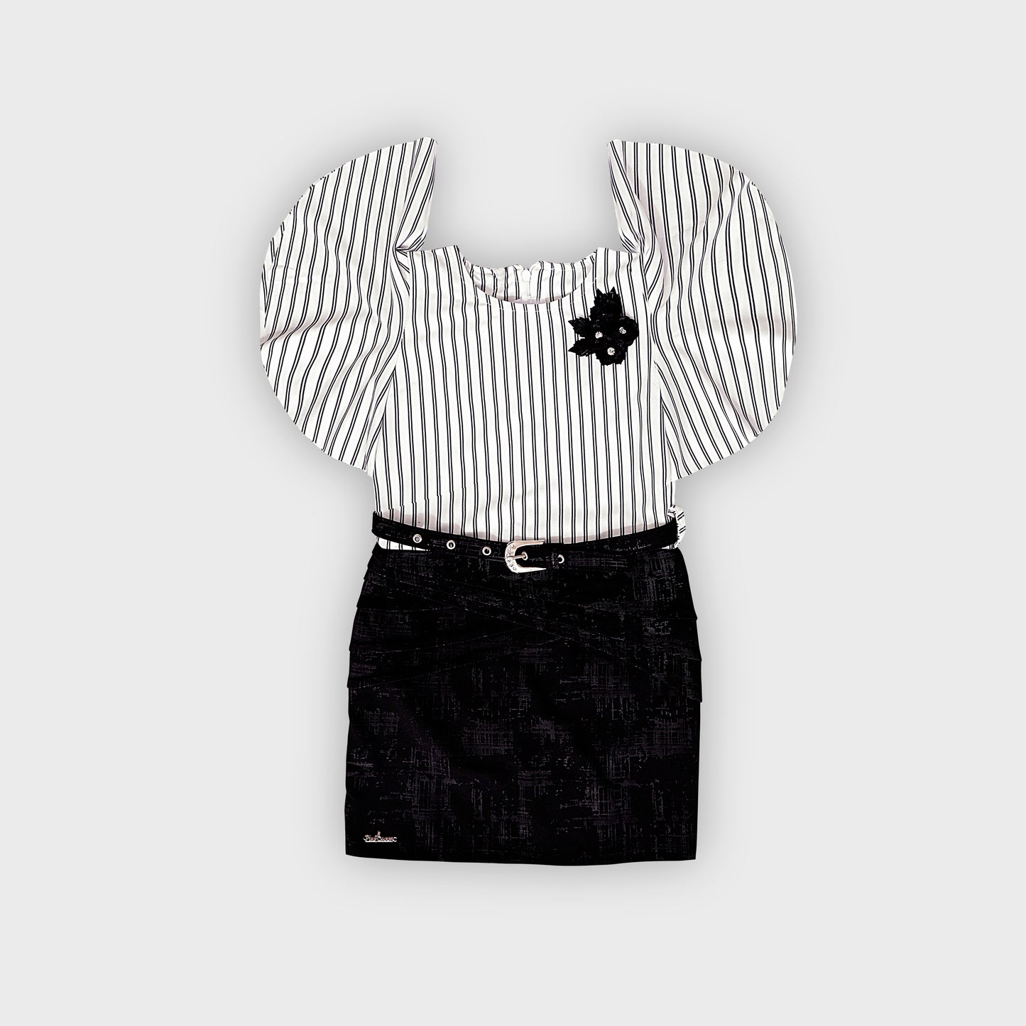 Girls White Dress - 2220