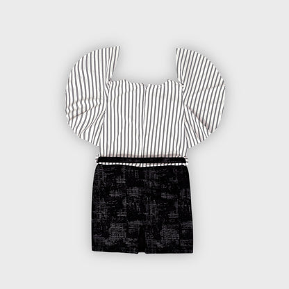 Girls White Dress - 2220