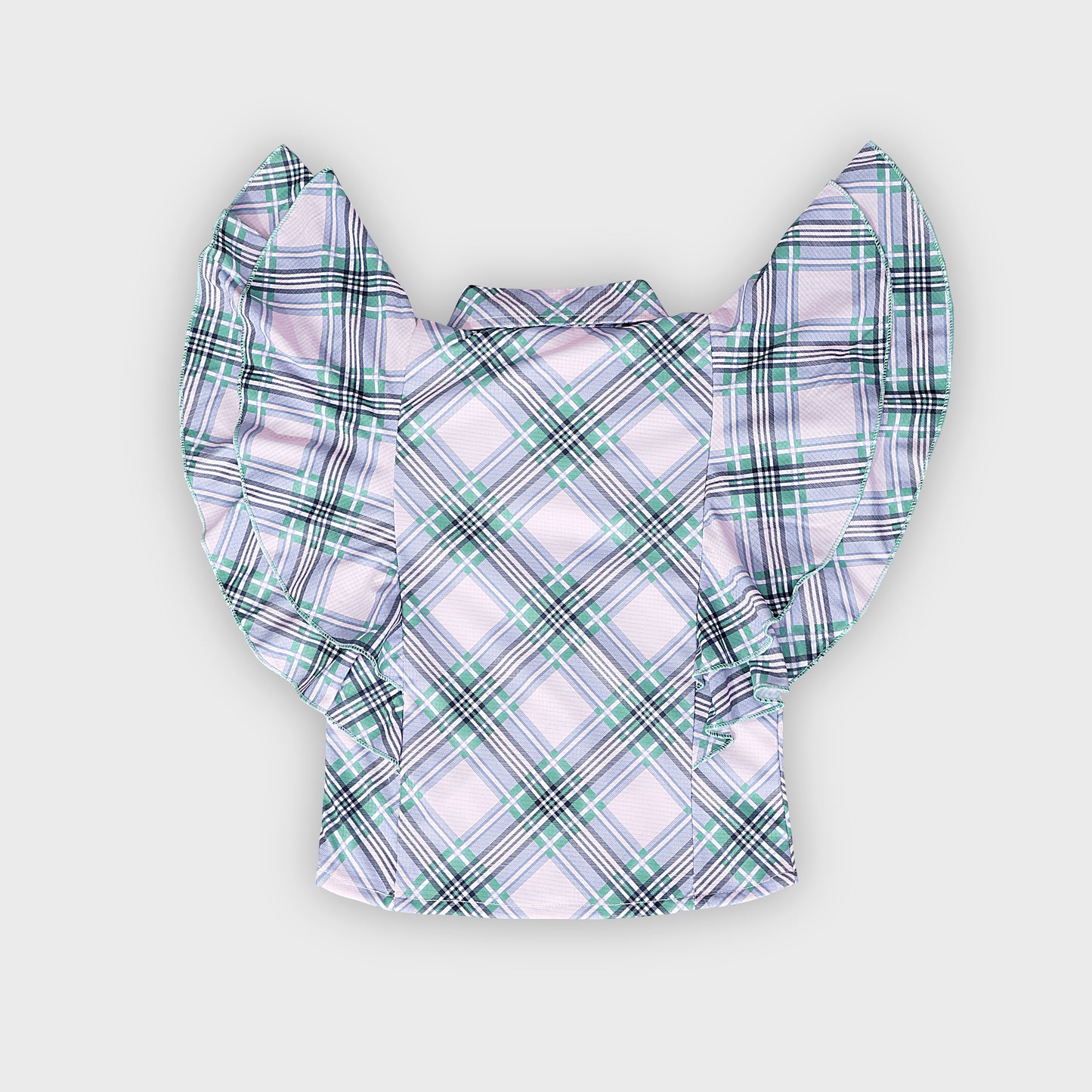 Girls Green Culottes Set - 2230