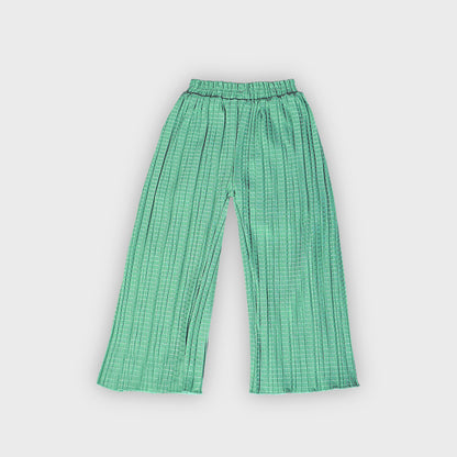 Girls Green Culottes Set - 2230