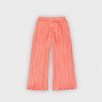 Girls Orange Culottes Set - 2230